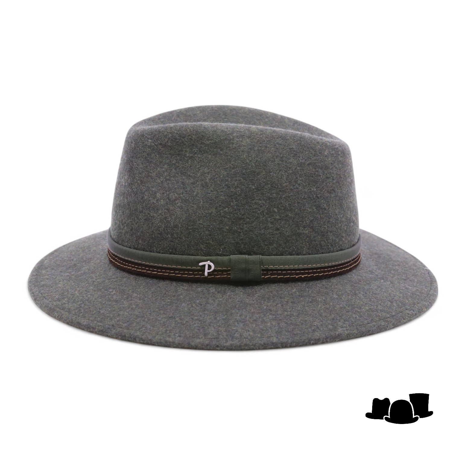 panizza fedora aquila wolvilt mix groen