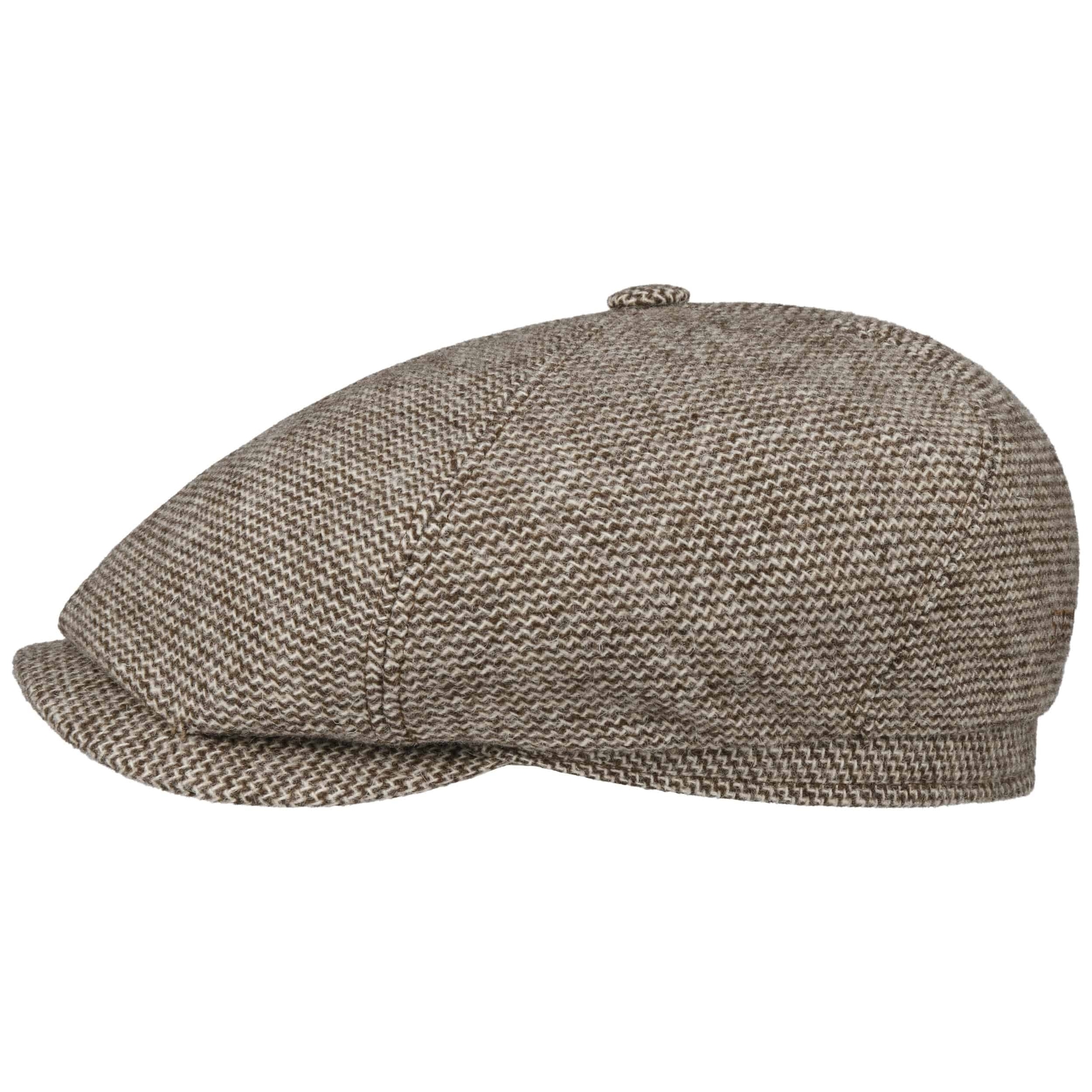 stetson newsboy cap brooklyn undyed sustainable wool 