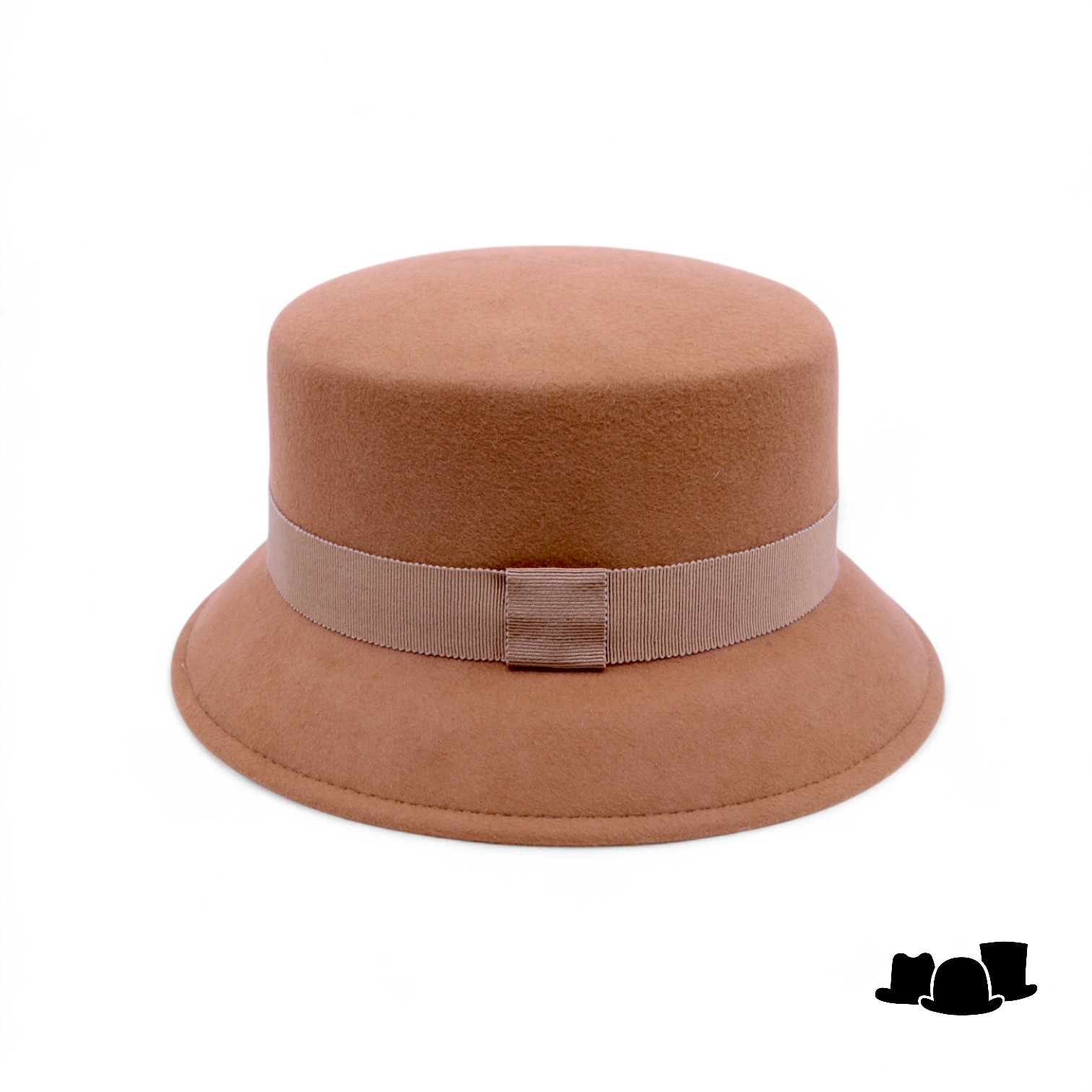 jos van dijck cloche bucket gitty haarvilt sahara camel