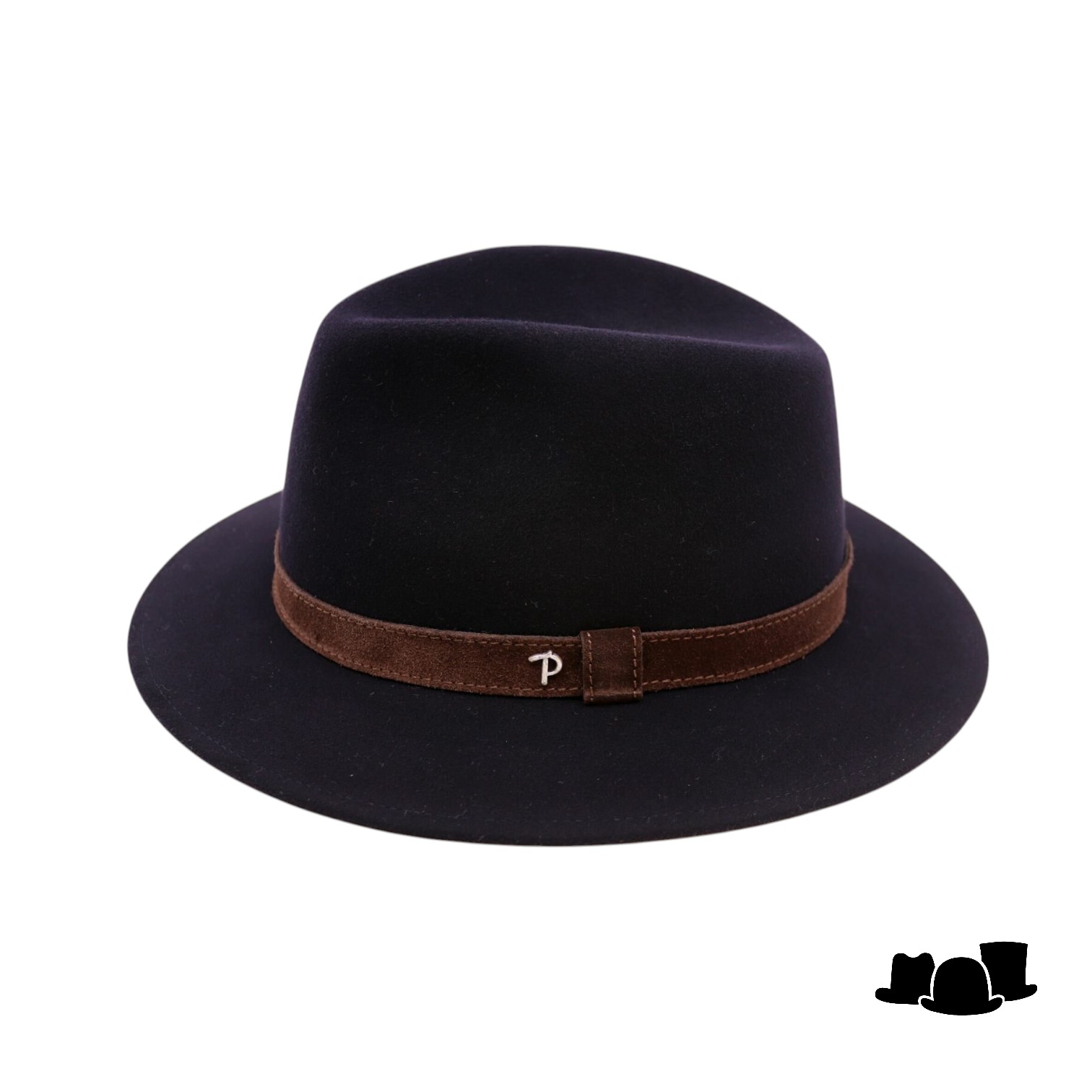 panizza fedora potenza haarvilt navy